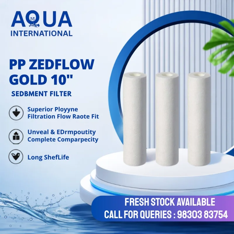 PP ZEDFLOW Gold 10" Sediment Filter